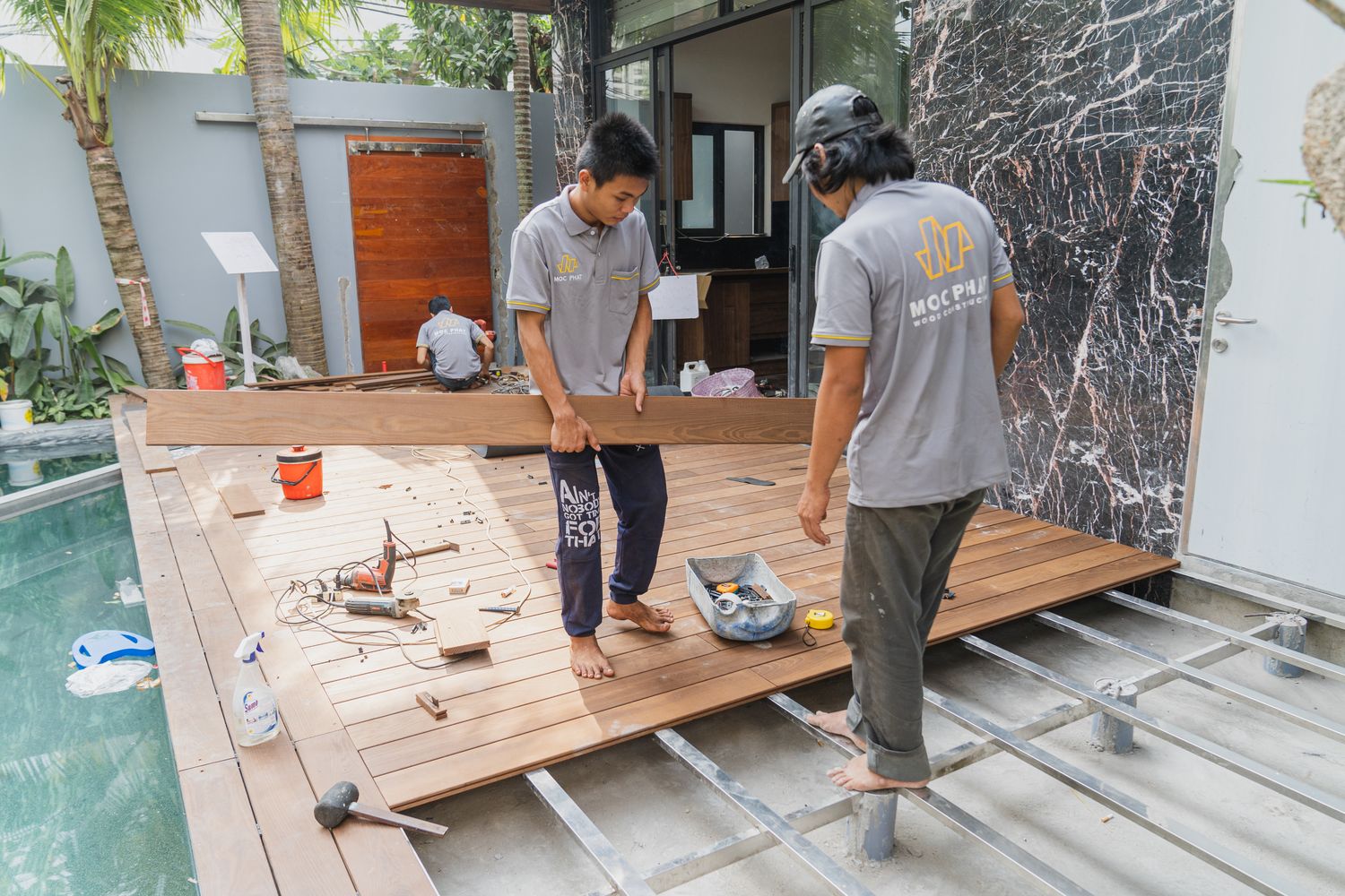 Timber floor renovation